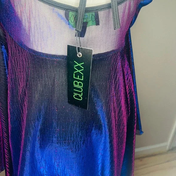 DOLLS KILL - CLUB EXX F is for FAIRYS dress NWT - Picture 6 of 8